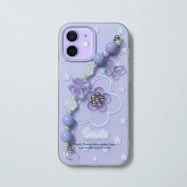 3D_Flower_Aesthetic_Butterfly_Charm_Strap_Case_Cover_for_iPhone_11