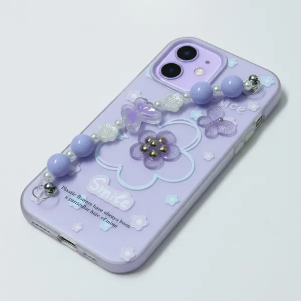3D_Flower_Aesthetic_Butterfly_Charm_Strap_Case_Cover_for_iPhone_11