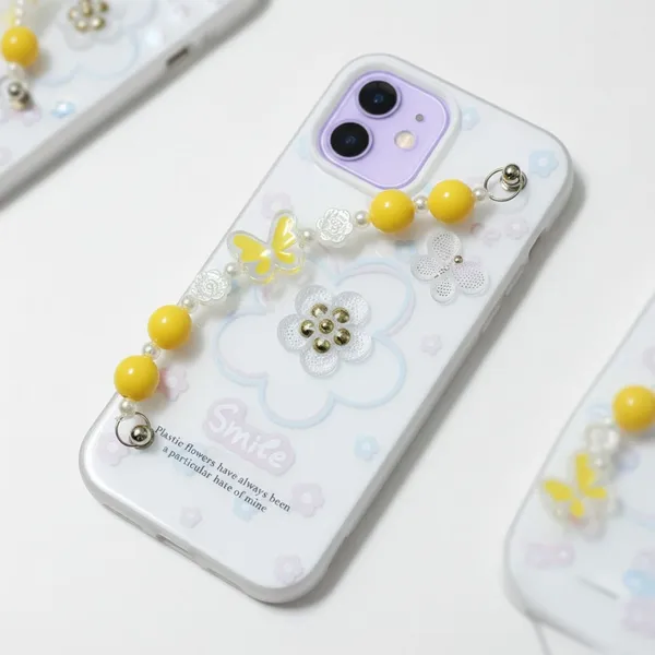 3D_Flower_Aesthetic_Butterfly_Charm_Strap_Case_Cover_for_iPhone_11