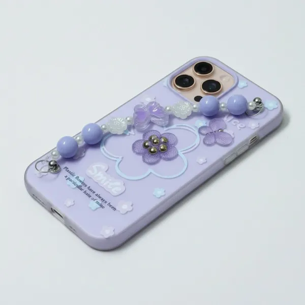 3D_Flower_Aesthetic_Butterfly_Charm_Strap_Case_Cover_for_iPhone_12_Pro_Max_&_iPhone_13_Pro_Max