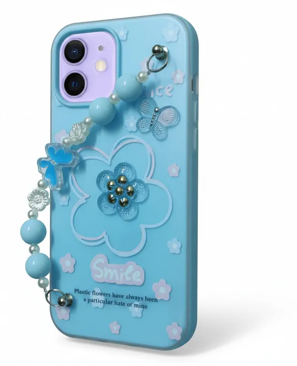 3D_Flower_Aesthetic_Butterfly_Charm_Strap_Case_Cover_for_iPhone_12_&_iPhone_12_Pro