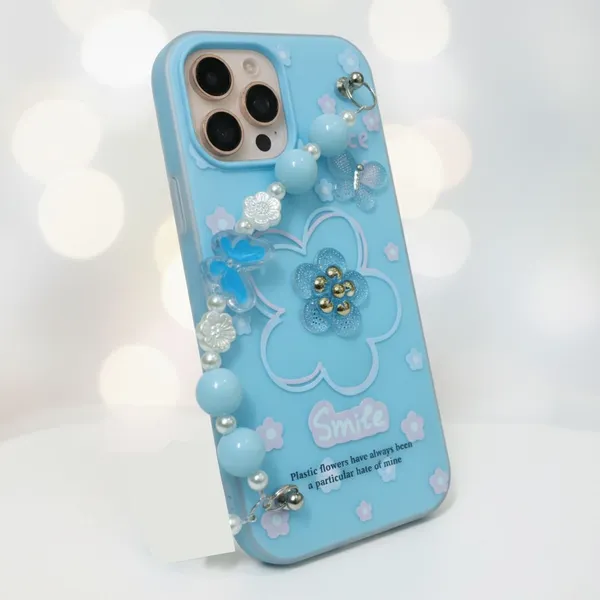 3D_Flower_Aesthetic_Butterfly_Charm_Strap_Case_Cover_for_iPhone_14_Pro_Max