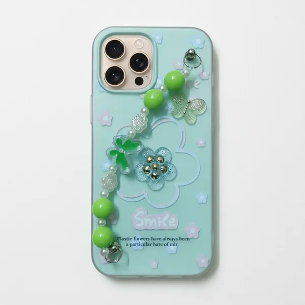 3D_Flower_Aesthetic_Butterfly_Charm_Strap_Case_Cover_for_iPhone_14_Pro_Max