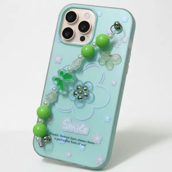 3D_Flower_Aesthetic_Butterfly_Charm_Strap_Case_Cover_for_iPhone_14_Pro_Max
