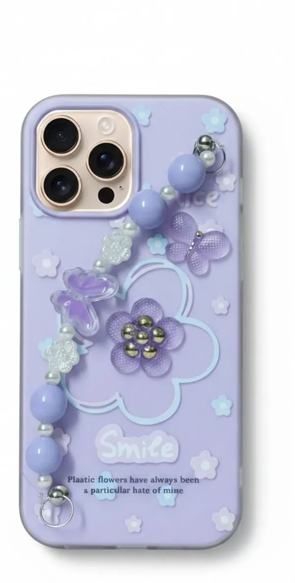 3D_Flower_Aesthetic_Butterfly_Charm_Strap_Case_Cover_for_iPhone_14_Pro_Max