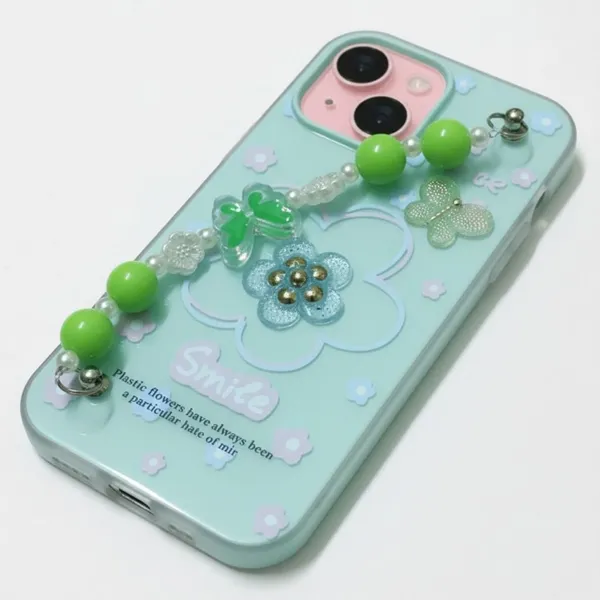 3D_Flower_Aesthetic_Butterfly_Charm_Strap_Case_Cover_for_iPhone_15