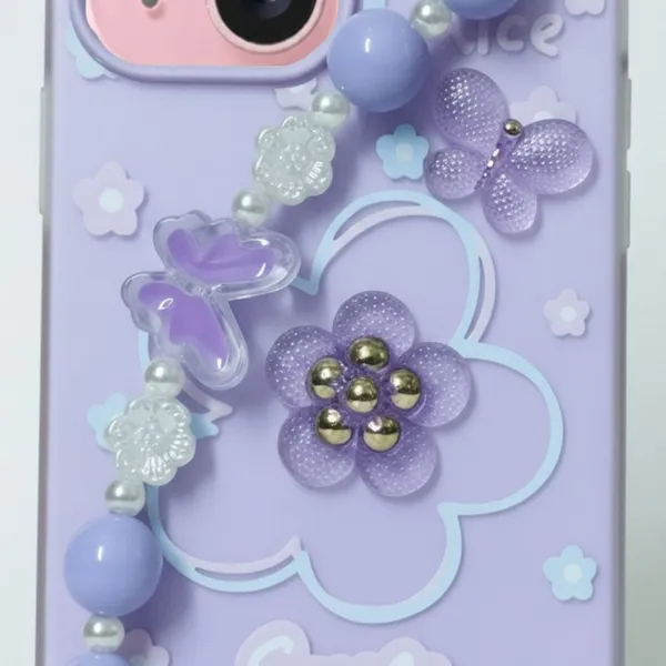3D_Flower_Aesthetic_Butterfly_Charm_Strap_Case_Cover_for_iPhone_15