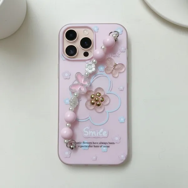 3D_Flower_Aesthetic_Butterfly_Charm_Strap_Case_Cover_for_iPhone_16_Pro_Max