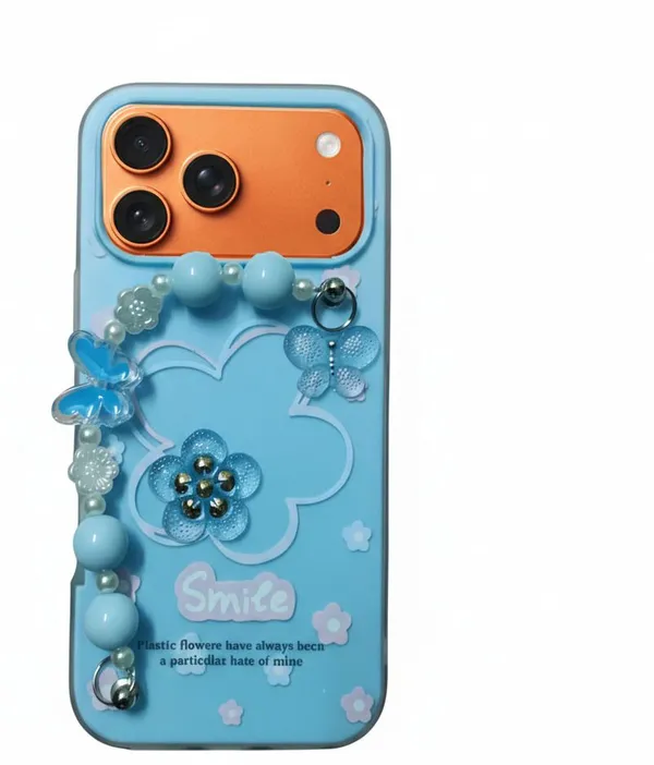 3D_Flower_Aesthetic_Butterfly_Charm_Strap_Case_Cover_for_iPhone_17_Pro_Max