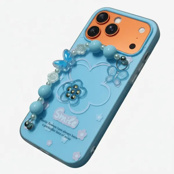 3D_Flower_Aesthetic_Butterfly_Charm_Strap_Case_Cover_for_iPhone_17_Pro_Max