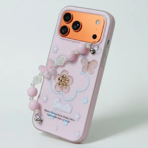 3D_Flower_Aesthetic_Butterfly_Charm_Strap_Case_Cover_for_iPhone_17_Pro_Max