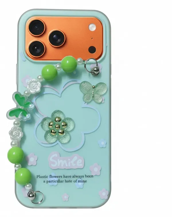 3D_Flower_Aesthetic_Butterfly_Charm_Strap_Case_Cover_for_iPhone_17_Pro