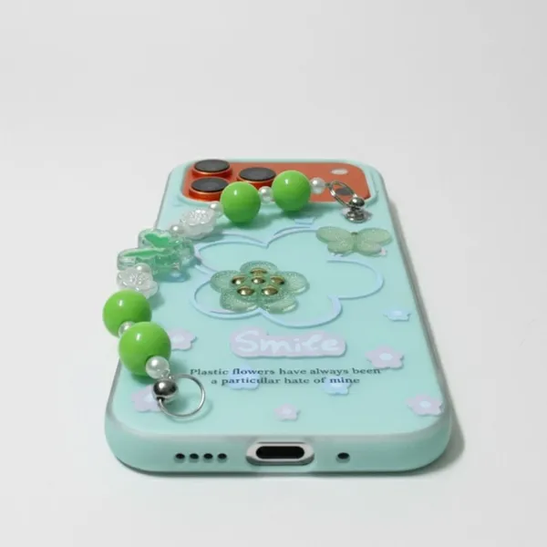 3D_Flower_Aesthetic_Butterfly_Charm_Strap_Case_Cover_for_iPhone_17_Pro