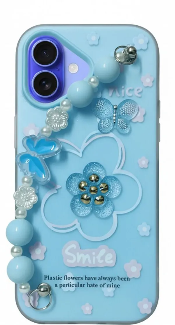 3D_Flower_Aesthetic_Butterfly_Charm_Strap_Case_Cover_for_iPhone_17
