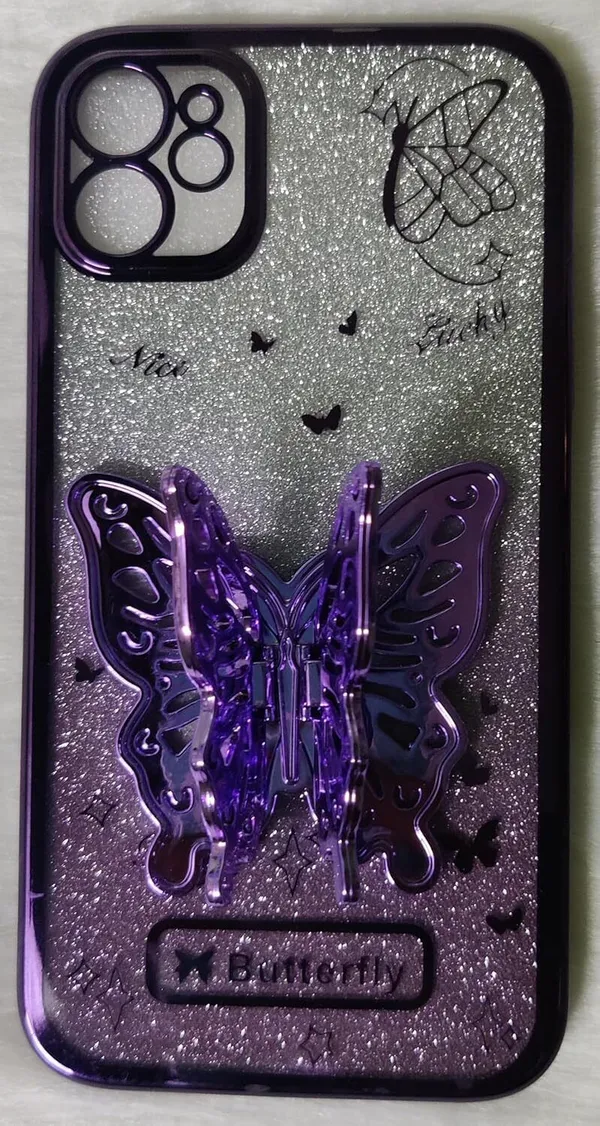 Butterfly_Stand,_Inside_Glitter_Paper_Case_Cover_for_iPhone_12_Mini