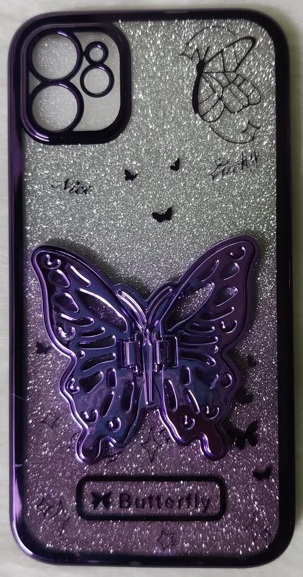 Butterfly_Stand,_Inside_Glitter_Paper_Case_Cover_for_iPhone_12_Mini