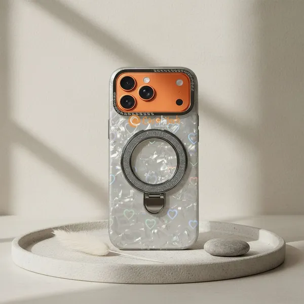 Pearl_Holographic_Heart,_Glitter_Ring_Stand_Magsafe_Case_Cover_for_iPhone_17_Pro_Max