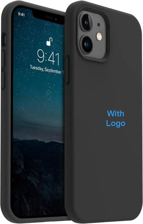Slim_Soft_Liquid_Gel_With_Logo_Inside_Cloth_Silicone_Case_Cover_for_iPhone_11,_Black