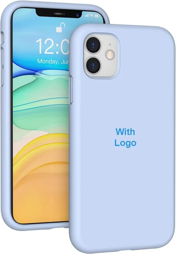 Slim_Soft_Liquid_Gel_With_Logo_Inside_Cloth_Silicone_Case_Cover_for_iPhone_12_Mini,_Winter_Blue