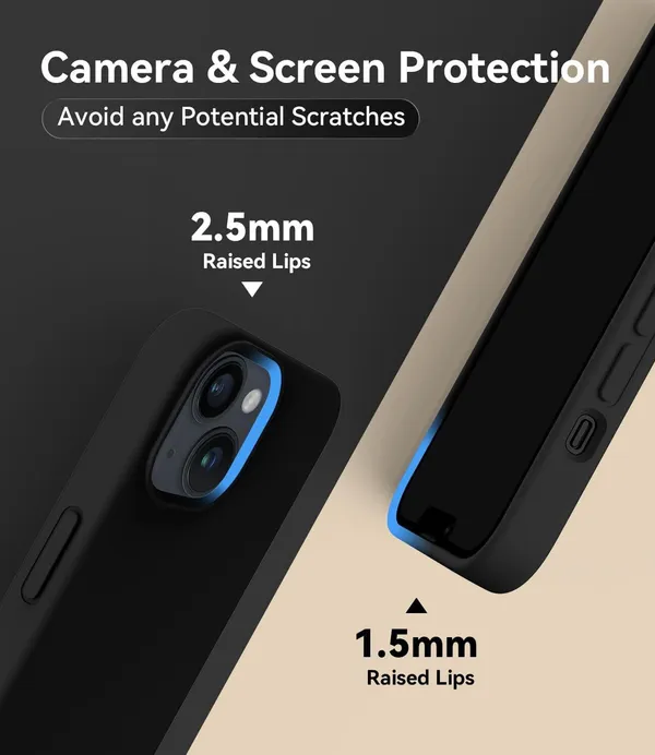 Slim_Soft_Liquid_Gel_With_Logo_Inside_Cloth_Silicone_Case_Cover_for_iPhone_13_Mini,_Black