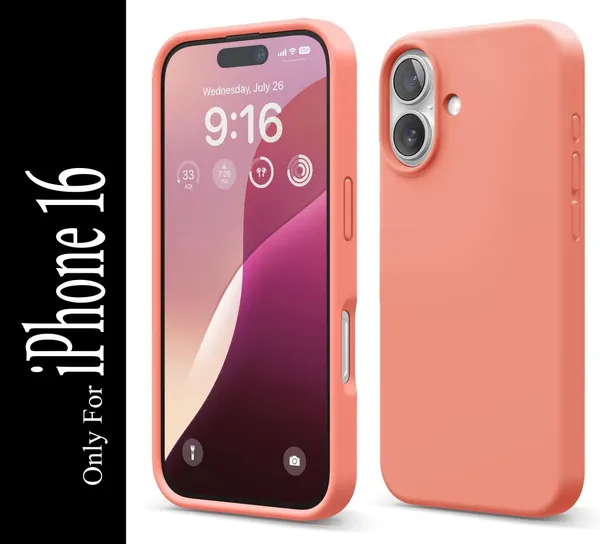 Slim_Soft_Liquid_Gel_With_Logo_Inside_Cloth_Silicone_Case_Cover_for_iPhone_16,_Fuchsia
