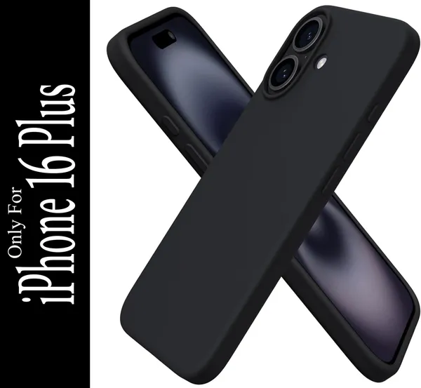 Slim_Soft_Liquid_Gel_With_Logo_Inside_Cloth_Silicone_Case_Cover_for_iPhone_16_Plus,_Black