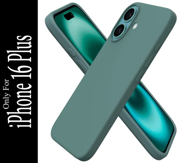 Slim_Soft_Liquid_Gel_With_Logo_Inside_Cloth_Silicone_Case_Cover_for_iPhone_16_Plus,_Lake_Green