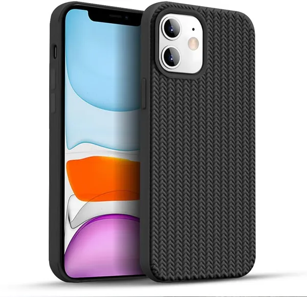 Woven_Knitted_Sweater_Texture_Silicone_Case_Cover_for_iPhone_11