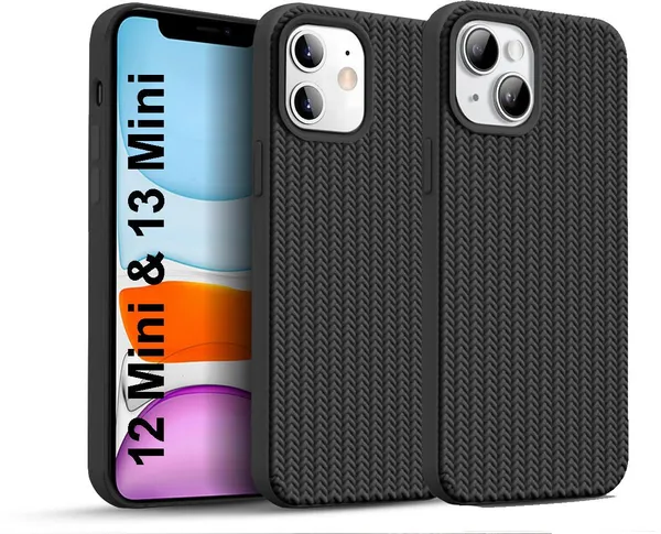 Woven_Knitted_Sweater_Texture_Silicone_Case_Cover_for_iPhone_12_Mini_&_iPhone_13_Mini