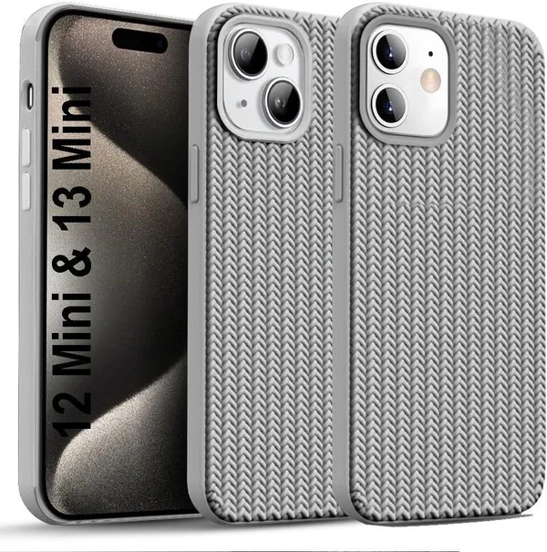 Woven_Knitted_Sweater_Texture_Silicone_Case_Cover_for_iPhone_12_Mini_&_iPhone_13_Mini