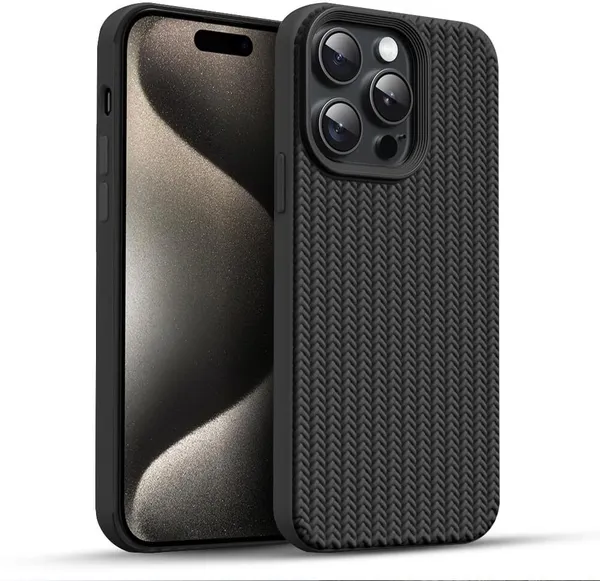 Woven_Knitted_Sweater_Texture_Silicone_Case_Cover_for_iPhone_13_Pro
