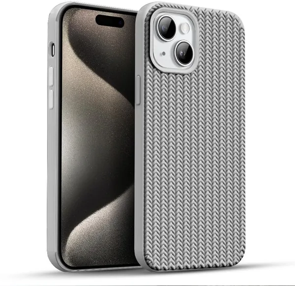 Woven_Knitted_Sweater_Texture_Silicone_Case_Cover_for_iPhone_15
