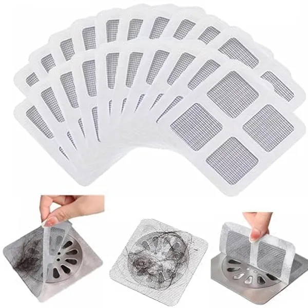 20_Pack_Waterproof_Drain_Cover_Mesh_for_Bathroom_–_Self_Adhesive_Hair_Catcher_&_Jali_Protector