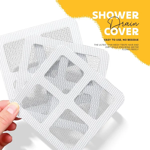 20_Pack_Waterproof_Drain_Cover_Mesh_for_Bathroom_–_Self_Adhesive_Hair_Catcher_&_Jali_Protector