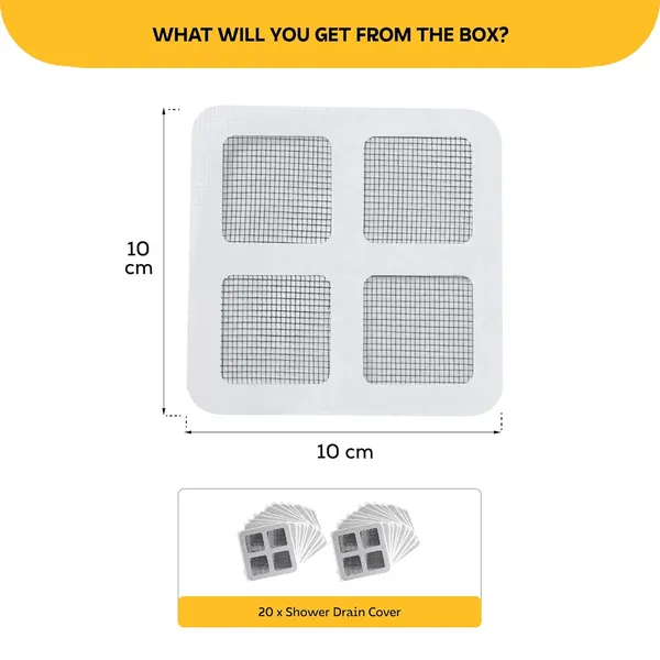 20_Pack_Waterproof_Drain_Cover_Mesh_for_Bathroom_–_Self_Adhesive_Hair_Catcher_&_Jali_Protector