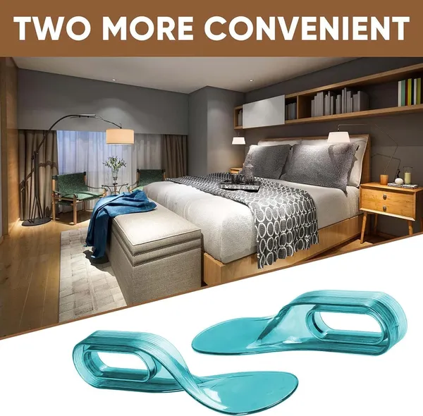 2_Pcs_Mattress_Lifter_Stand_&_New_Bed_Sheet_Tucker_Tool_Durable_and_Efficient/Ergonomic_Handle/Relieves_Back_Pain/Easy_Bed_Making_Tool_Can_Tuck_Sheets/Holds_Mattress_Wedge_Elevator