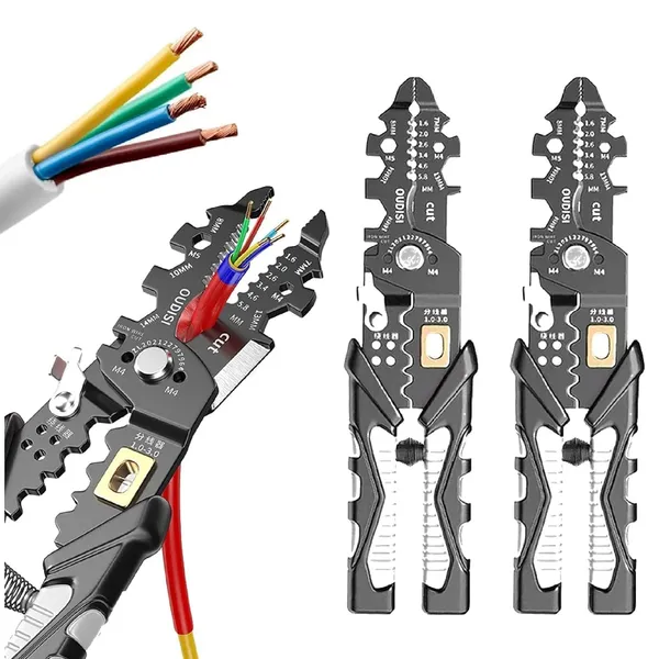 25_In_1_Wire_Stripper_|_8-Inch_Crimping_Tool_|_Multifunctional_Hand_Tool_For_Cable_Stripping_|_Professional_Electrician_Pliers_For_Cutting,_Shearing,_Clamping