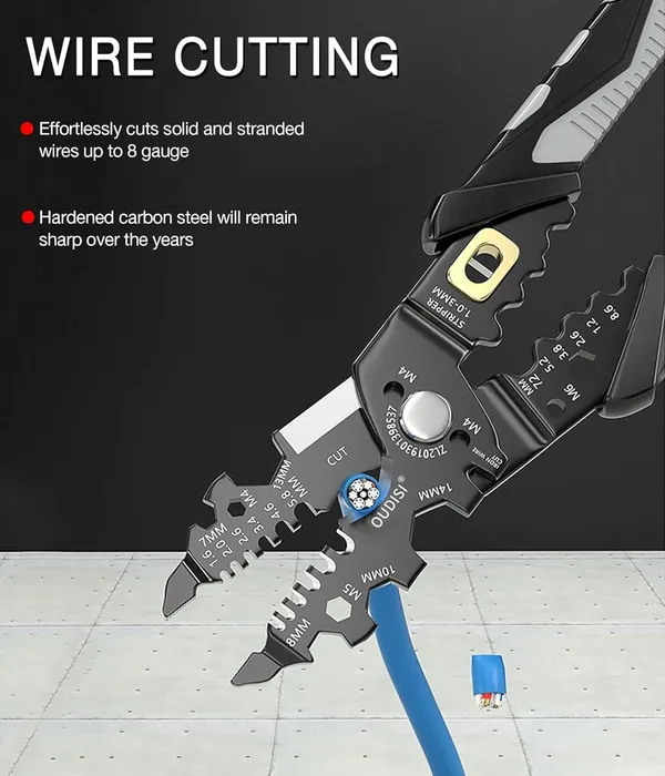 25_In_1_Wire_Stripper_|_8-Inch_Crimping_Tool_|_Multifunctional_Hand_Tool_For_Cable_Stripping_|_Professional_Electrician_Pliers_For_Cutting,_Shearing,_Clamping
