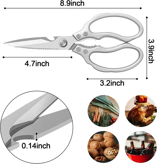 Kitchen_Scissor'S,_Multi-Purpose_Kitchen'S_Shears,_Heavy_Duty_Dishwasher_Safe_Food_Scissors,_Non_Slip_Stainless_Steel_Sharp_Cooking_Scissors_For_Kitchen,_Chicken,_Poultry,_Fish,_Meat,_Sliver