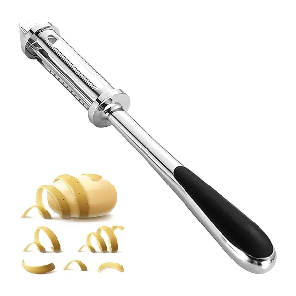 3_In_1_Multifunctional_Vegetable,_Fruit_Peelers,_Stainless_Steel_Peeler_For_Potato,Apple,Veggies,_Carrot,Kiwi,Cucumber,_Sweet_Potato-_(Silver/Black)