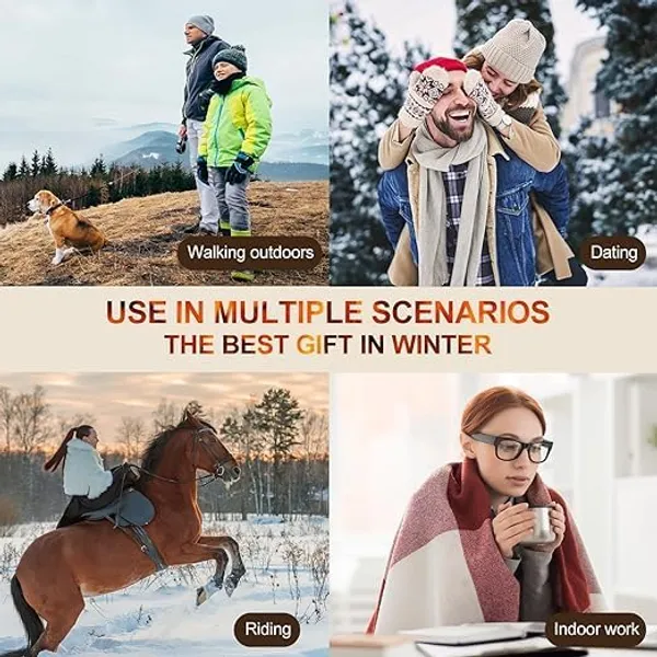 2-In-1_Winter_Beanie_Hat_With_Scarf_–_Warm_Knitted_Cap_With_Integrated_Ear_Protection,_Windproof_Stretchy_Scarf_Hat_For_Women_(1Pc,_Multicolor)