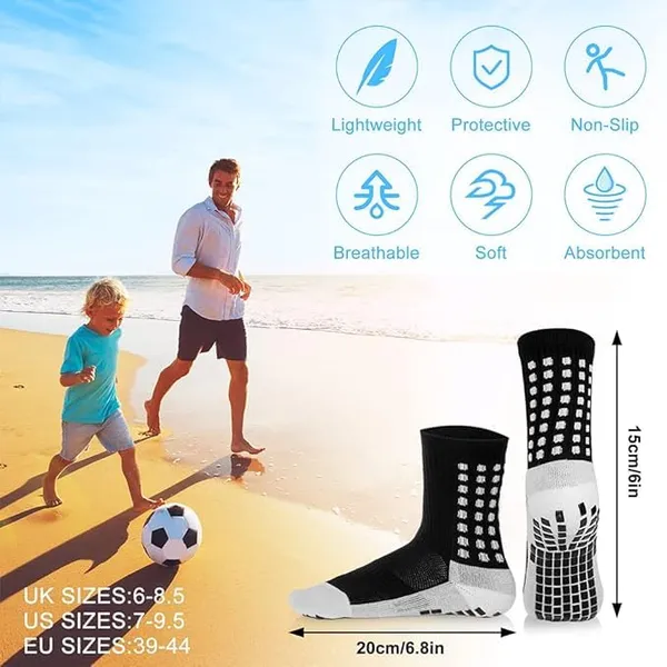 Professional_Sport_Socks_For_Men_And_Women_–_Anti-Slip_Compression_Athletic_Socks_For_Soccer,_Running_And_Training_–_Breathable_One_Size,_Black