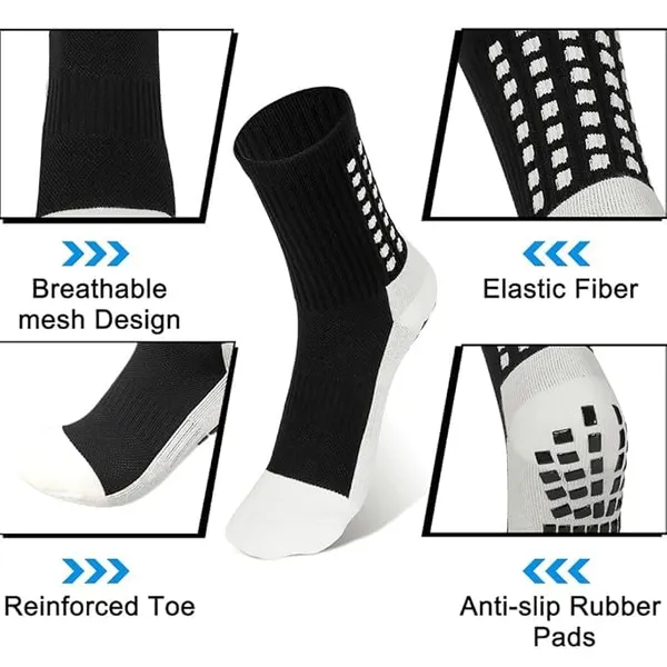 Professional_Sport_Socks_For_Men_And_Women_–_Anti-Slip_Compression_Athletic_Socks_For_Soccer,_Running_And_Training_–_Breathable_One_Size,_Black