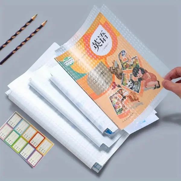 Self_Adhesive_Book_Cover_Set_(30_Pcs)_|_Waterproof_Transparent_Diamond_Pattern_Sheets_For_Books_And_Notebooks_|_3_Size_Pack_(34X25,_43X30,_47X34_Cm)_School_Protective_Covers
