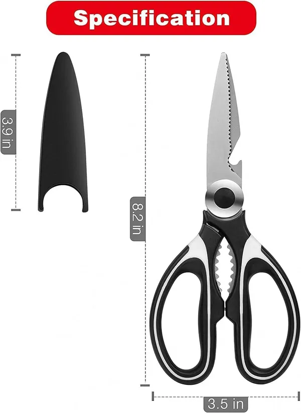 Multi_Purpose_Kitchen_Scissors_Stainless_Steel_Heavy_Duty_Kitchen_Shears_For_Meat_Chicken_Fish_Vegetables_Herbs_Food_Scissor_With_Bottle_Opener_Detachable_Blade_Kitchen_Tool