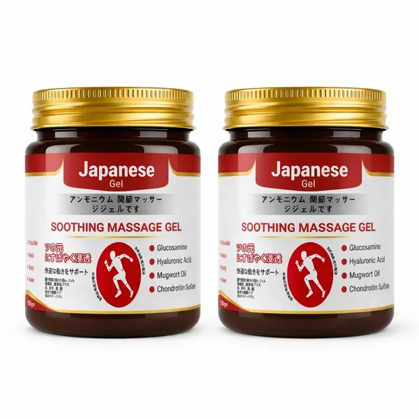 Japanese_Formula_Soothing_Massage_Gel_for_Joint_&_Muscle_Pain_Relief_–_Arnica,_Mugwort,_Hyaluronic_Acid_–_Back,_Neck,_Knee_&_Leg_Massage_Balm_–_100%_Herbal_Fast_Absorption_Formula_(Pack_of_2)