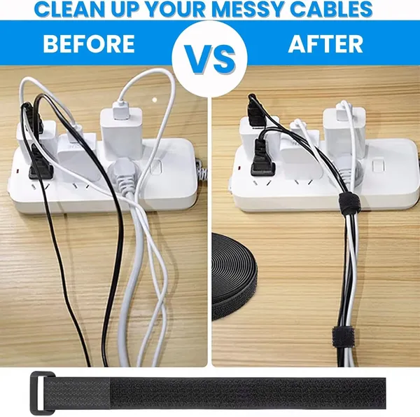 Hook_And_Loop_Straps_With_25_Buckles,_Adjustable_Velcro_Ties_For_Cable_Cord_And_Wire_Organizer,_Multipurpose_Hook_And_Loop_Securing_Fastener_Ties,_Free_Cut_Length,_Reusable_Cinch_Strap(5M_X_1In)