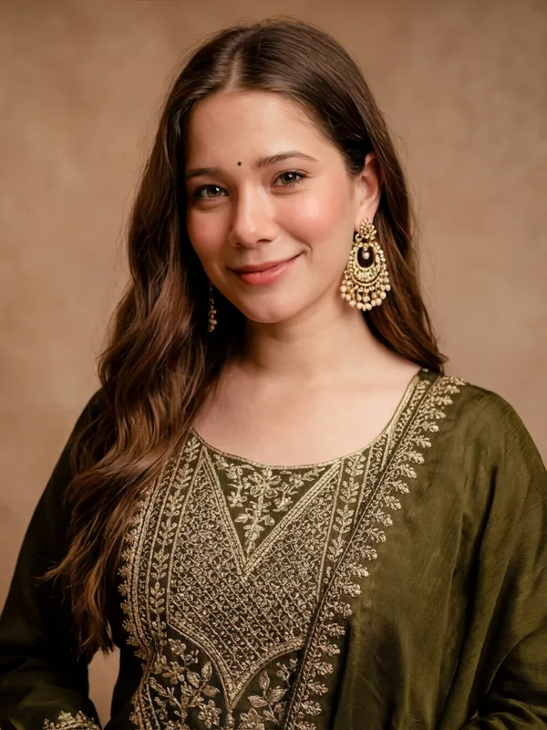 Women_Embroidered_Vichitra_Silk_kurta_set