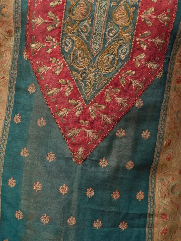 New_Printed_Silk_Kurta_Set