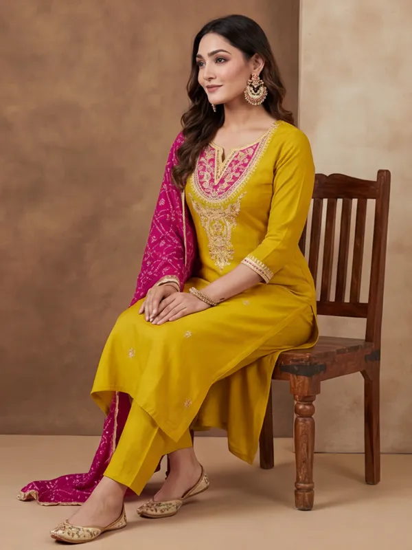 New_Embroidered_Work_Pure_Viscose_Kurta_Set
